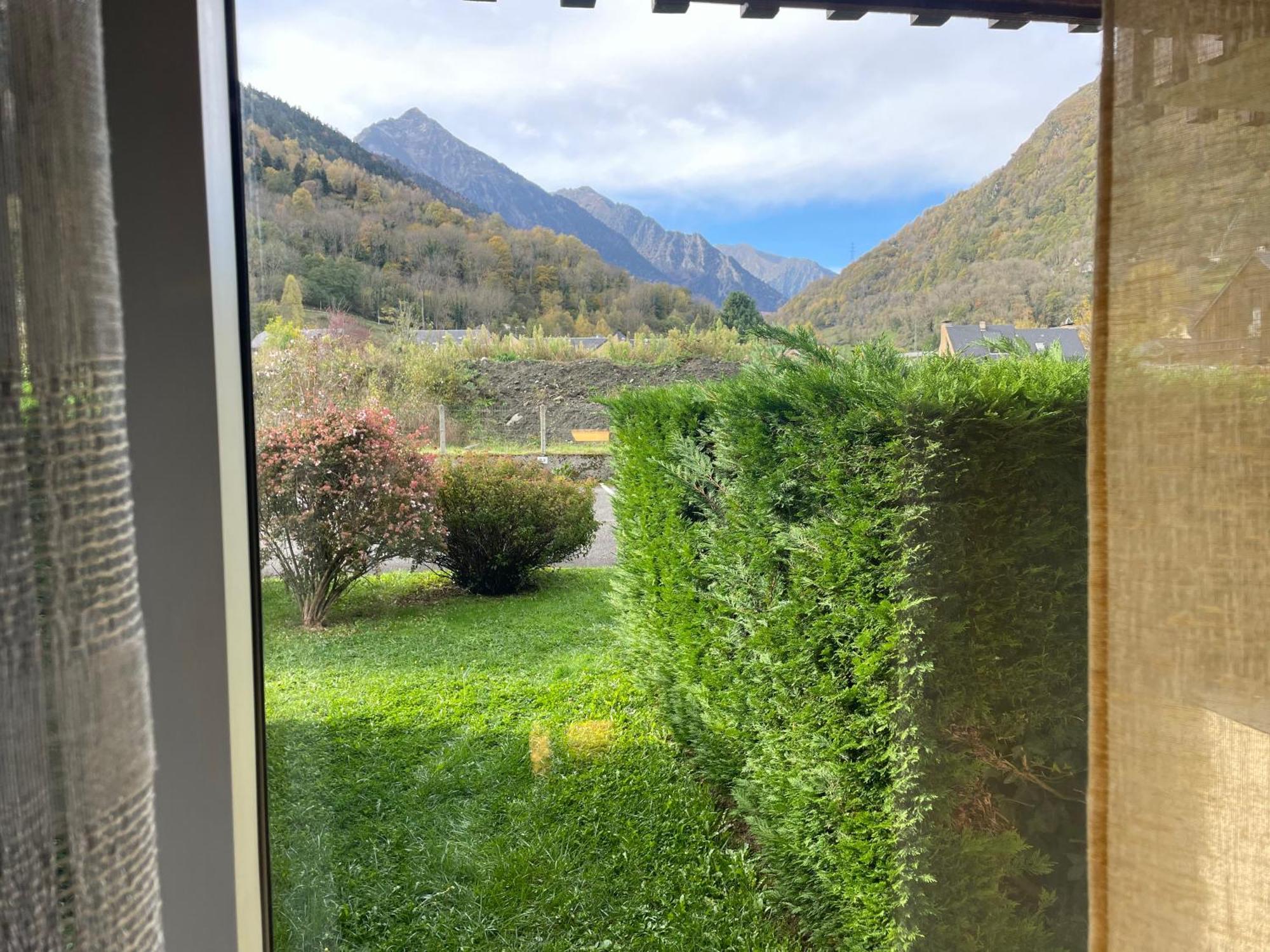 Appt Renove Saint-Lary-Soulan Village Avec Jardin Exterior foto